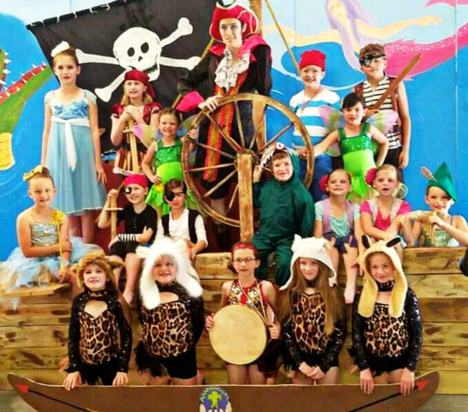 Main cast for Peter Pan