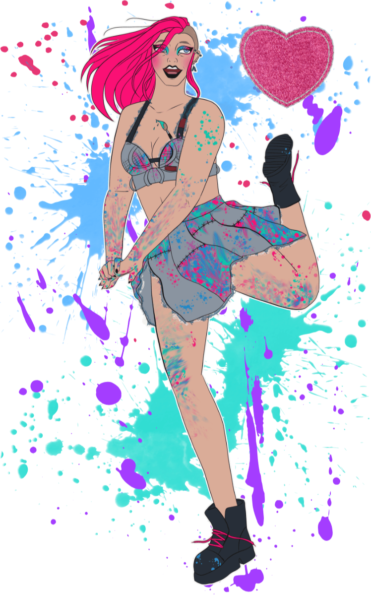 Atagirl's Art and Fashion, for those who refuse to blend in