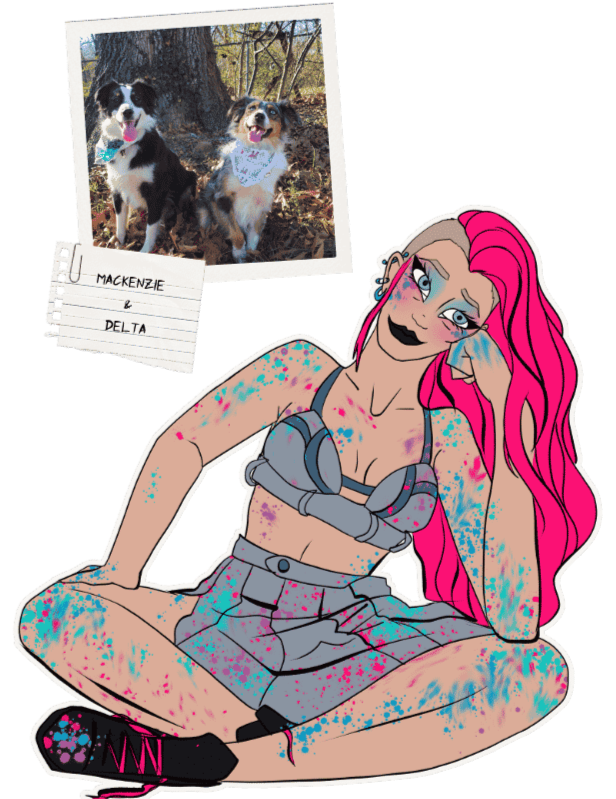 Learn about Atagirl, the hot mess who makes art and fashion